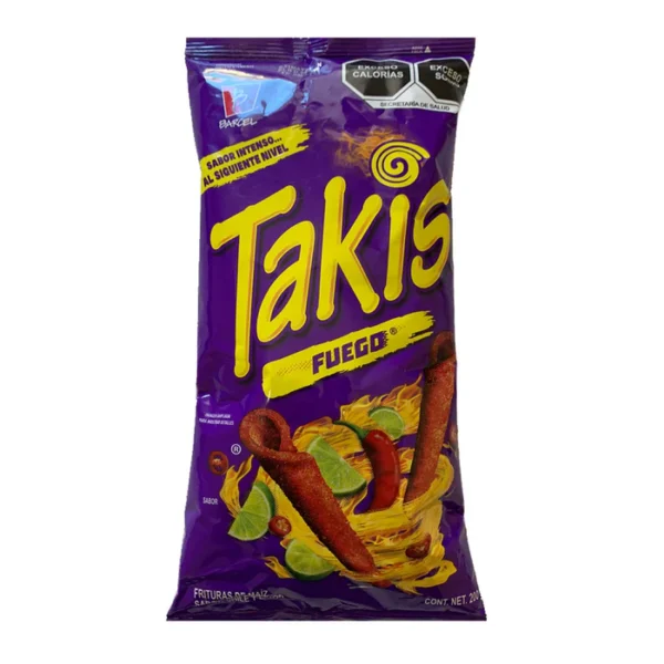 Takis Fuego 200gr. (7.05oz) Case 20/7.05oz