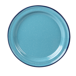 Plato de Peltre Clasico Mexicano